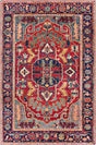 Surya Iris Irs-2317 Navy, Bright Red, Denim, Grass Green Rugs.