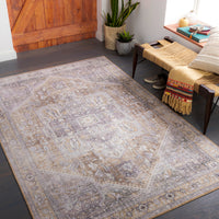 Surya Iris Irs-2329 Medium Gray, Light Gray, Wheat, Beige Area Rug