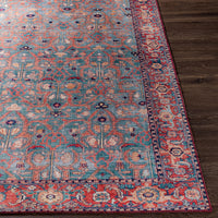 Surya Iris Irs-2334 Rust, Red, Dark Blue, Tan Area Rug