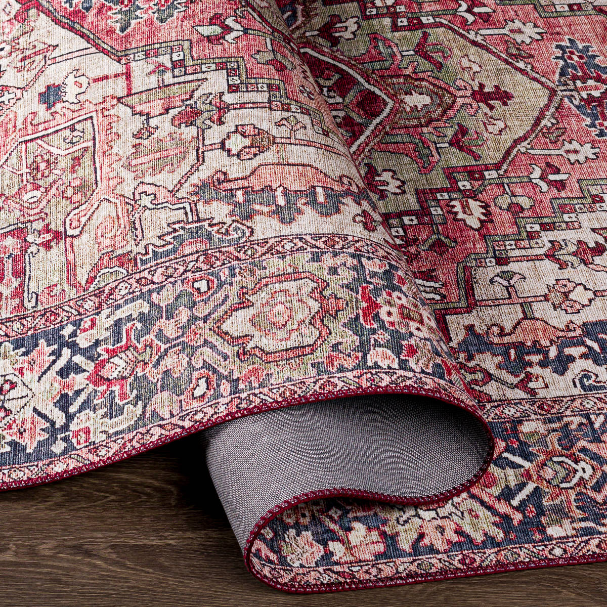 Surya Iris Irs-2357 Burgundy, Dark Blue, Sage, Blush Rugs.