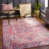 Surya Iris Irs-2357 Burgundy, Dark Blue, Sage, Blush Rugs.