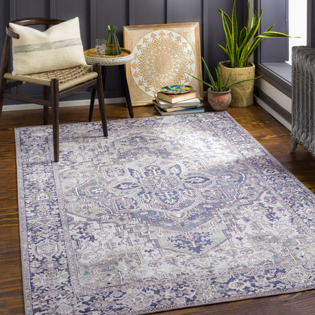 Surya Iris Irs-2359 Charcoal, Sage, Light Gray, Cream Rugs.