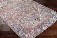 Surya Iris Irs-2360 Dark Brown, Tan, Dark Blue, Denim Area Rug