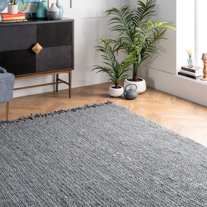 Nuloom Daniela Farmhouse Chunky Nda2773C Gray Area Rug