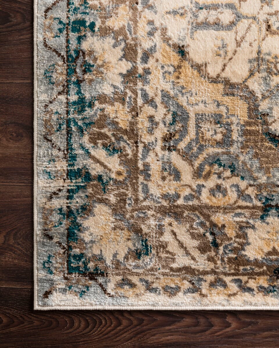 Loloi Isadora Isa-02 Oatmeal / Bark Vintage / Distressed Area Rug