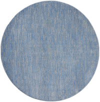 Nourison Nourison Essentials Nre01 Blue/Grey Area Rug