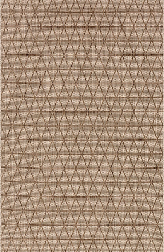 Loloi Isle Ie-04 Beige / Mocha Geometric Area Rug