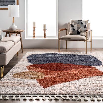 Nuloom Kassidy Contemporary Nka2961A Blue Area Rug