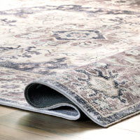 Nuloom Josephine Floral Njo1579A Gray Area Rug