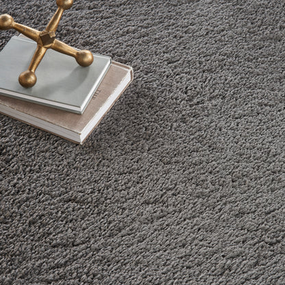 Nourison Dreamy Shag Drs05 Grey Area Rug