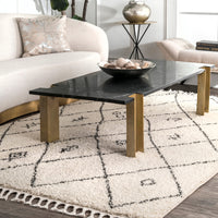 Nuloom Chrissy Moroccan Trellis Nch1844A Off White Area Rug