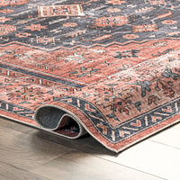 AreaRugs.com Wavaj Nwa1080A Rust Area Rug