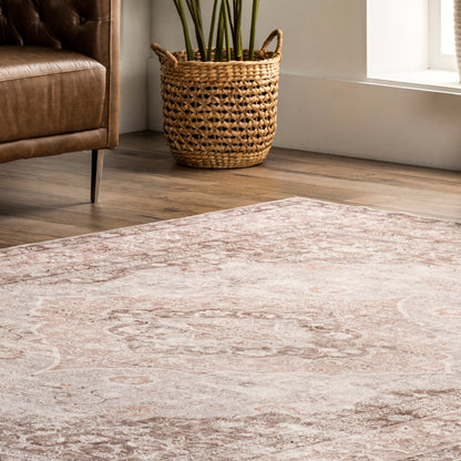 AreaRugs.com Wavaj Nwa1066A Beige Area Rug