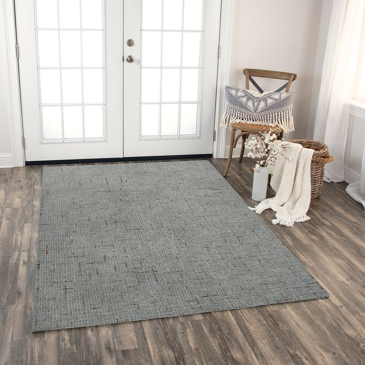 Rizzy Ironwood Iwd101 Gray Area Rug