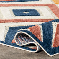 Nuloom Salena Transitional Nsa2369A Blue Area Rug