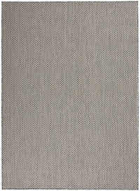 Nourison Courtyard Cou01 Ivory Charcoal Area Rug