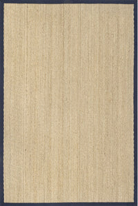 Nuloom Larnaca Seagrass Herringbone Nla2030E Navy Area Rug