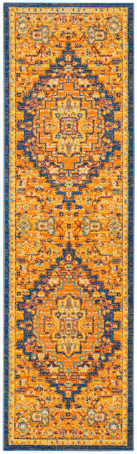 Nourison Allur Alr04 Orange Multicolor Area Rug