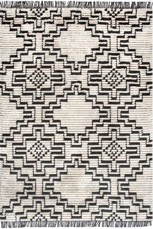 Nuloom Celia Aztec Nce1877A Beige Area Rug