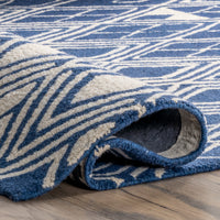 Nuloom Della Moroccan Nde2705A Blue Area Rug