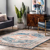 Nuloom Harley Barbed Mast Nha2280A Blue Area Rug