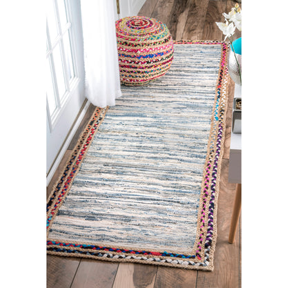 Nuloom Handwoven Darline Nha2052A Light Blue Area Rug