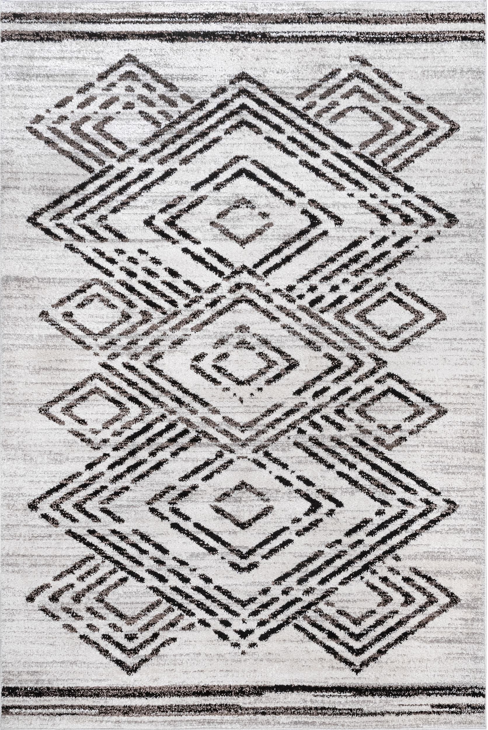 Nuloom Merri Distressed Cotton Blend Nme2373A Beige Area Rug