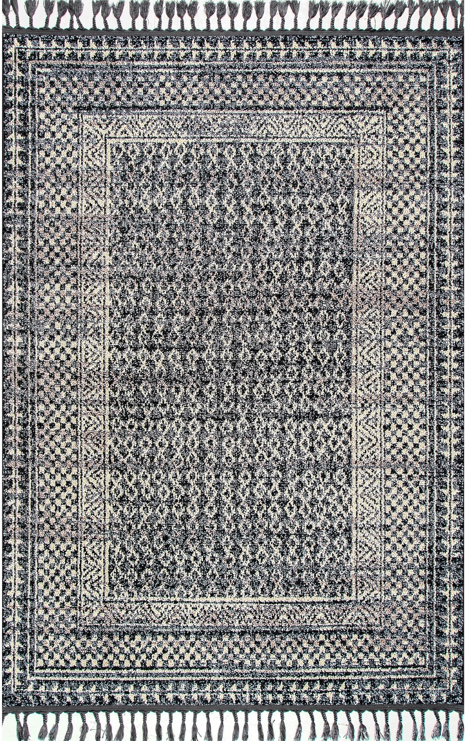 Nuloom Claudia Diamond Ncl3381A Gray Area Rug