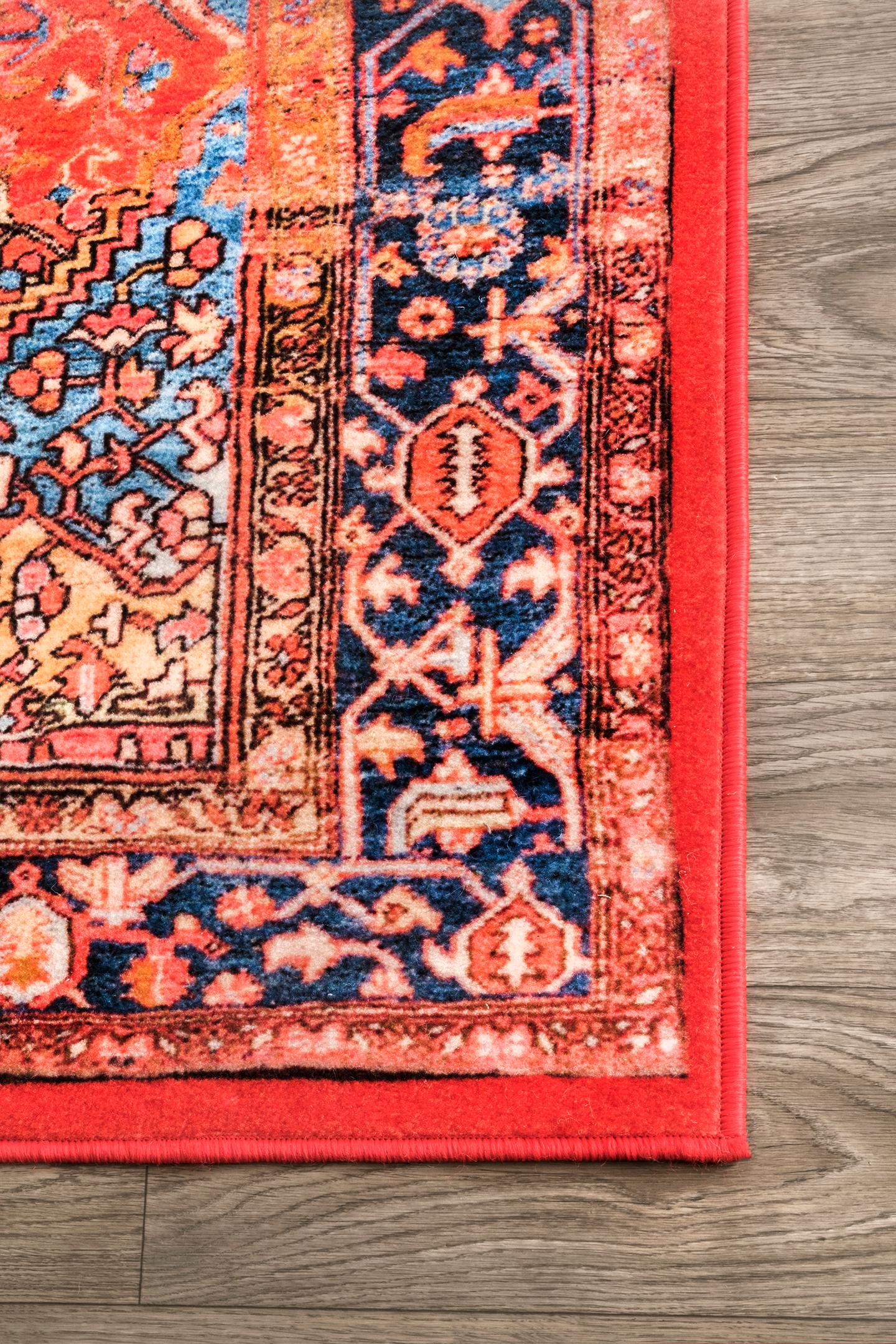 Nuloom Vintage Silvia Nvi2523A Orange Area Rug