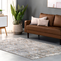 Nuloom Jessenia Stripes Tribal Nje3264A Beige Area Rug