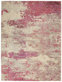 Nourison Celestial Ces02 Ivory/Pink Area Rug