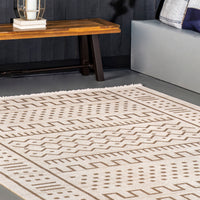 Nuloom Tribal Cora Ntr1483A Beige Area Rug