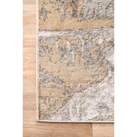 Nuloom Abstract Leora Nab1596A Gold Area Rug