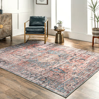 AreaRugs.com Wavaj Nwa1235A Blue Area Rug