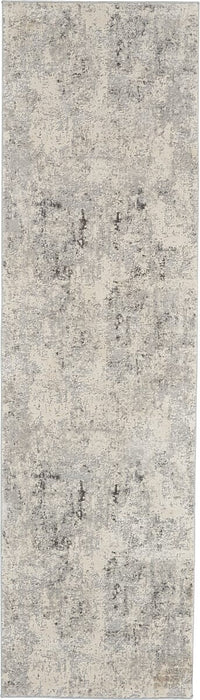 Nourison Rustic Textures Rus07 Grey / Beige Area Rug