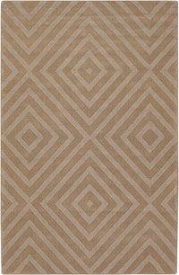 Chandra Jaipury jai18900 Tan & Ivory Geometric Area Rug