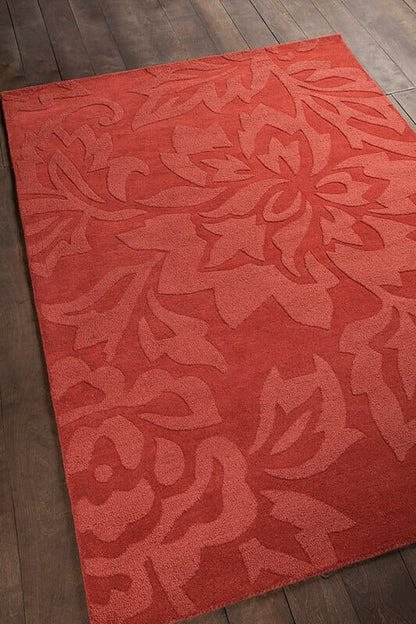 Chandra Jaipury jai18908 Red Floral / Country Area Rug