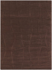 Chandra Jaipury Jai-18957 Brown Solid Color Area Rug