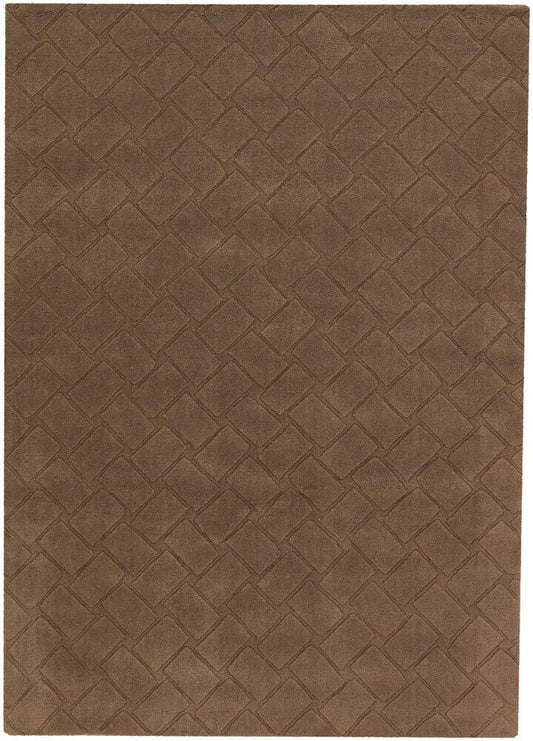 Chandra Jaipury Jai-18958 Brown Solid Color Area Rug