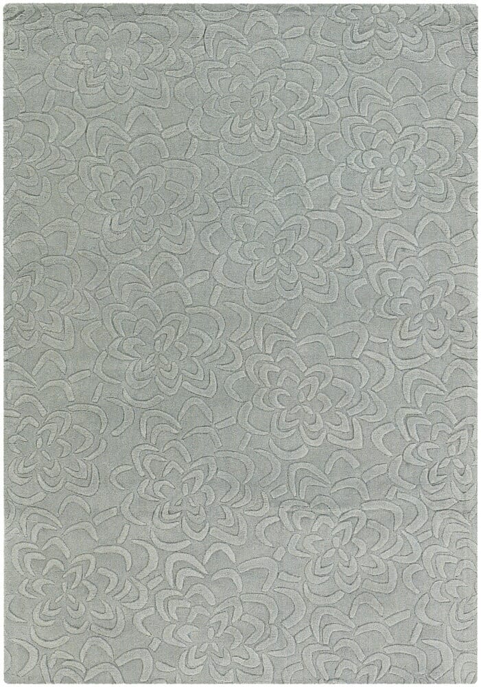 Chandra Jaipury Jai-18964 Grey Damask Area Rug