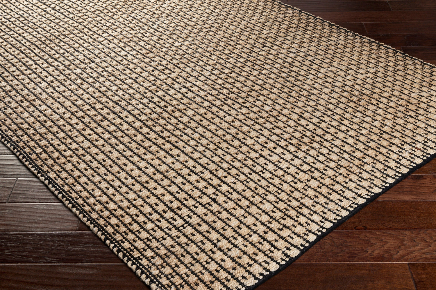 Surya Jasmine Jam-2300 Black, Beige Rugs.