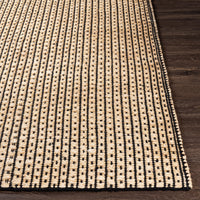 Surya Jasmine Jam-2300 Black, Beige Area Rug