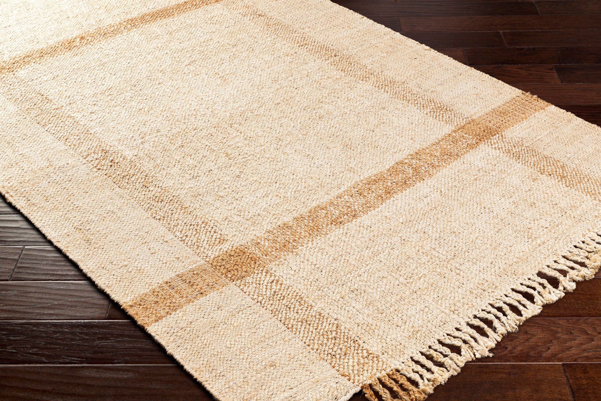 Surya Jasmine Jam-2304 Tan & Ivory Area Rug