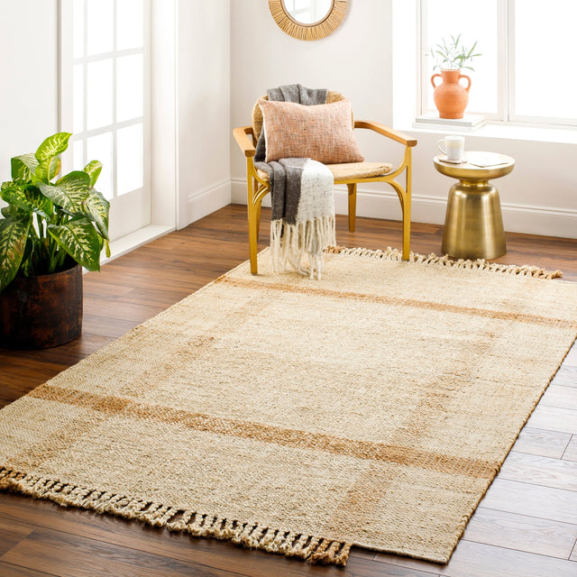 Surya Jasmine Jam-2304 Tan & Ivory Rug.