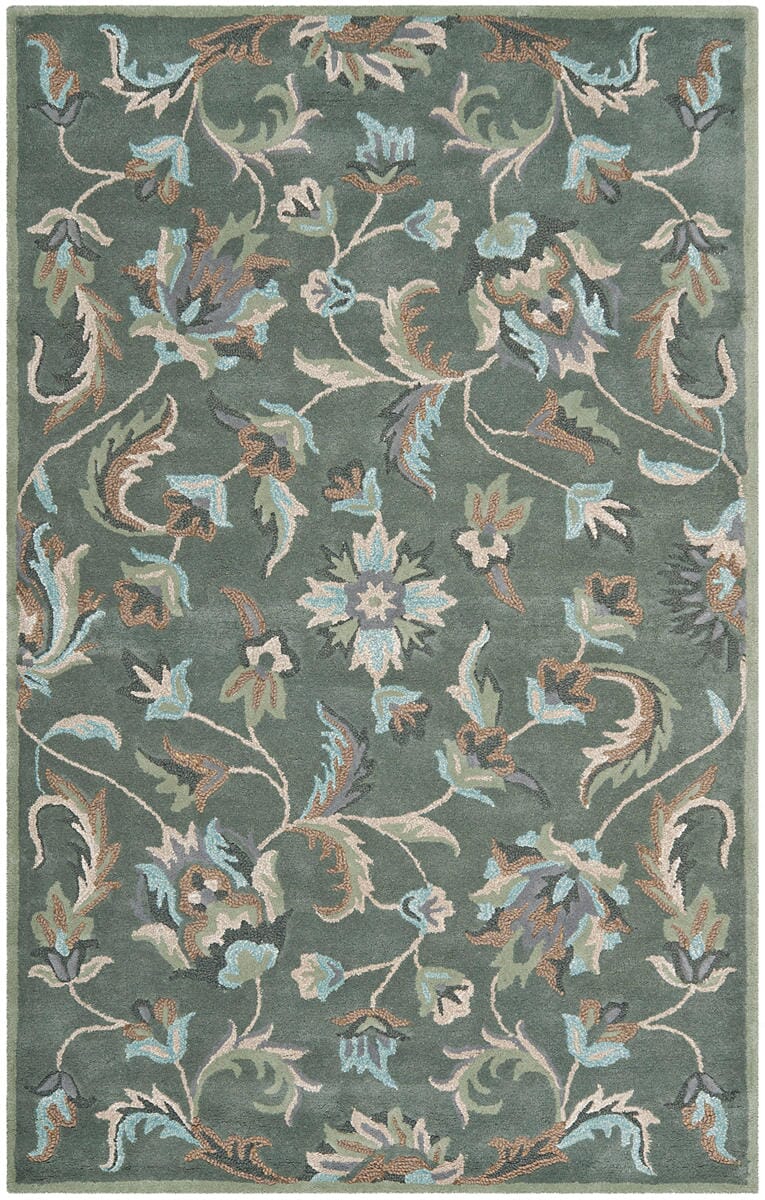 Safavieh Jardin Jar461A Grey / Multi Floral / Country Area Rug