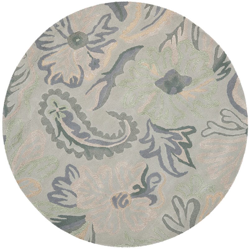 Safavieh Jardin Jar463A Light Grey / Multi Area Rug