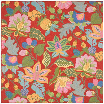 Safavieh Jardin jar951a Red / Multi Floral / Country Area Rug