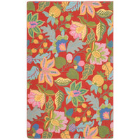 Safavieh Jardin jar951a Red / Multi Floral / Country Area Rug