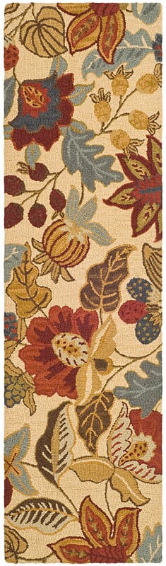 Safavieh Jardin Jar952A Beige / Multi Floral / Country Area Rug