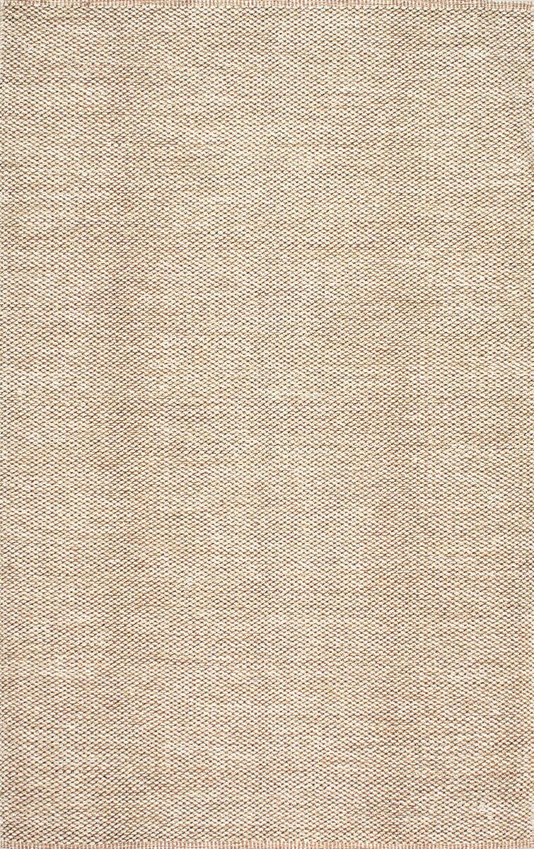 AreaRugs.com Saida Jasg Beige Solid Color Area Rug